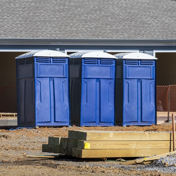 what is the cost difference between standard and deluxe porta potty rentals in Sherwood Manor CT